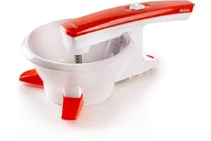 ‎ARIETE Ariete Passì Orange 2.0 261, Elektrische Passiermühle, 3 Siebscheiben Inklusive, In Einzelteile Zerlegbar und Spülmaschinenfest, 25W, Weiß/Orange
