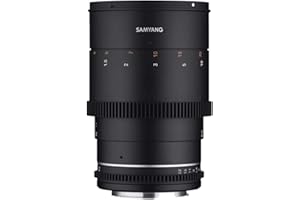 Samyang MF 135mm T2,2 VDSLR MK2 für Sony E – Video Cine Objektiv Vollformat und APS-C Teleobjektiv Festbrennweite für Sony E Mount Kamera, manueller Fokus, für Sony A7 IV, A7S III, FX3 A6000 Serie
