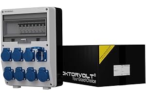 PREIS-ZONE Unità di distribuzione dell' energia TD della S 8 X 230 V distributore a muro collettore di distribuzione dell' energia di Fabbricazione 2329