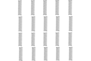 MACHSWON Compressed Spring for Furniture Screen Doors Lawn Mowers Repair Projects Stainless Steel Compression Spring 8mm OD 0.5mm Wire Size 50mm Free Length 20pcs