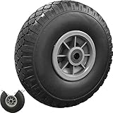 ProBache - Roue Increvable 260mm pour diable chariot alésage 20mm