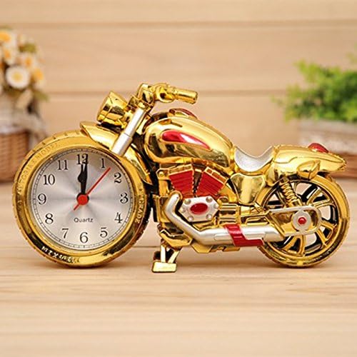 Mini digital train motorcycle Small alarm clock gift Desktop clock 13*23cm , 12
