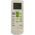Upix AC Remote No. 225 (No Backlight), Compatible/Replacement for Whirlpool AC Remote (Exactly Same Remote Will Only Work)