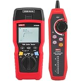 UNI-T UT685B Kit TDR Cable Tester Pair Coaxial POE Network Cable Length Sequence Detector RJ11 RJ45 Plug Adapter Digital Mete