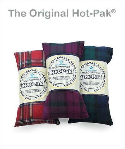 Intelex Microwaveable TARTAN Hot Pak: Award Winning Lavender Wheat Bag Cushion