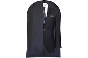 RAMONI Suit Bag Suit Covers Suit Bags for Men Clothes Covers Protector Bags 1PCS Dustproof cover 100x60cm Garment bags for storage Suit Jacket Cover for Travel or Home (Random style)