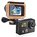 Price comparison product image Qnlly H3R Action Camera Ultra HD 4K/30fps 20MP WiFi 2.0" 170D Dual Screen Waterproof Helmet Video Recording Camera Sport Cam