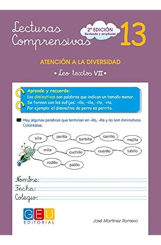 Descargar Lecturas Comprensivas 13 Leo Textos Vii Jose Martinez