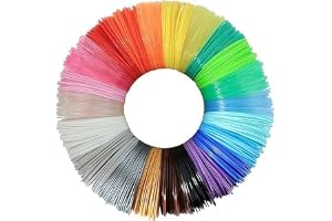NFIL3D 6pcs Multicolor Filament of 3D Pen 5Meter Each | 3D Pen Refill | Compatible with All 3D Pens Filament | 1.75mm | (Set of 5Pcs) + 1Free Refill |