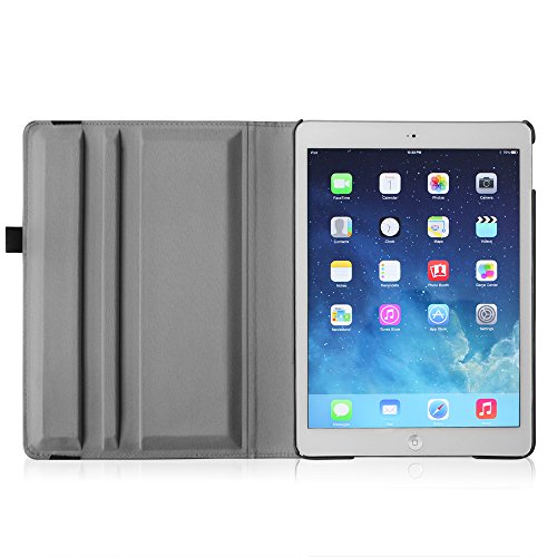 Fintie iPad mini 1 / 2 / 3 Hülle – 360 Grad Rotierend Stand Kunstleder Smart Cover Schutzhülle Case mit Auto Schlaf / Wach Funktion und Stylus-Halterung für Apple iPad Mini 3 / iPad Mini 2 / iPad Mini, Mandelblüten - 7