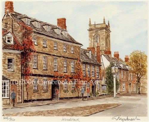 Portrait of Britain, Woodstock - Bear Hotel, Oxfordshire, Framed