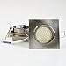 Produktbild 12er SET Ultraflacher 3,5 W LED Einbaustrahler schwenkbar 230V - 380 Lumen eckig 1707 Schwenkbar warmweiß flach