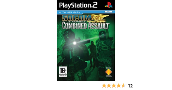 Socom U S Navy Seals Combined Assault Ps2 Playstation 2