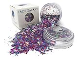 Lady Galaxy: purpurina gruesa: purpurina cosmética de alta calidad, creada después de pasar años diseñando y curando para marcas de alta costura urbana en Londres. 