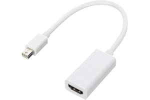 CHENYANG CY - Cavo adattatore da Mini DisplayPort (Mini DP) a HDMI, 0,2 m, da HDMI a Mini Displayport per computer portatile