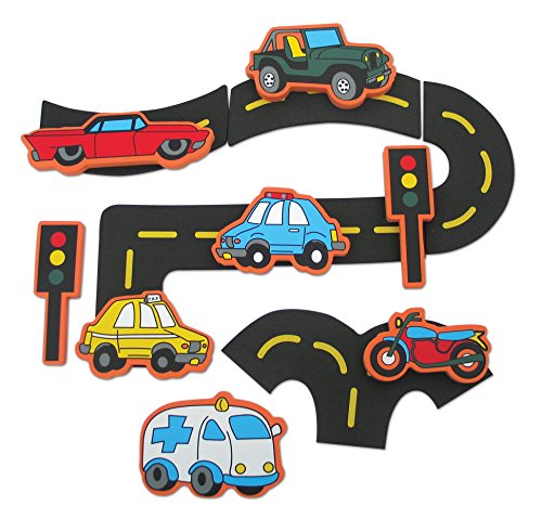 Edushape Magic Creations Traffic Fun Bath Toy