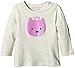 ESPRIT Baby-Girls 095EEAK005 Princess Cat T-Shirt, Grey (Ice), 12-18 Months (Manufacturer Size:86)