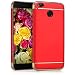 Produktbild kwmobile Case Hülle für Xiaomi Redmi 4x - Chrom Schutzhülle Hardcase für Handy - Backcover Rot Gold
