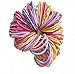 Westeng 100PCS Baby Girl Children Elastic Hair Tie Bands Small Thin Hair Elastics Ponytail Stretchy Hairband