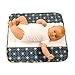 The Plush Pad Portable Changing Pad with Memory Foam - Blueberry