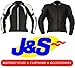 Price comparison product image RST STUNT 1085 LEATHER MOTORCYCLE JACKET MOTORBIKE RACING RACE J&S (UK 40, BLACK)