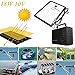 Produktbild SISHUINIANHUA LED-Licht USB-Ladegerät 18W Solarpanel Stromspeicher-Generator Home-System-Kit Wiederaufladbare versiegelte Blei-Säure-Batterie ABS + PC 10V