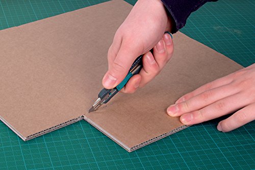 Wolfcraft 1 Standard Cutter, Abbrechklingenmesser mit Edelstahl-Klingenführung und 9 mm Klinge, 4141000 - 2