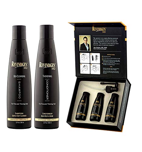 champú MD bio-shampoo + Conditioner + loción anticaída cabello pelo Loss 3mesi