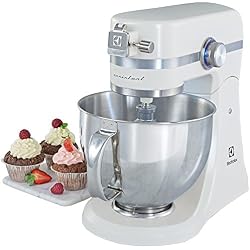 Electrolux EKM4100 Robot Culinaire Corps en Fonte d'Aluminium Porcelaine 1000 W
