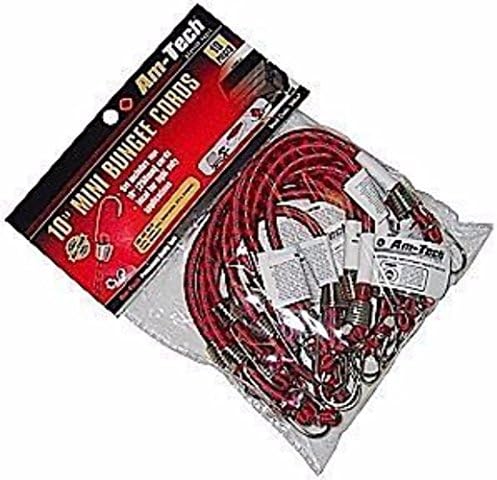 20 x 10" Long mini bungee cord straps 250mm camping travel luggage hook - Ideal for light duty applications.