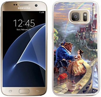 Disney Princess Beauty And The Beast Belle Film case fits samsung galaxy S4 mini, S5, S6 edge, S7 cover hard protective (13) phone mobile emma watson enchanted rose (s7)