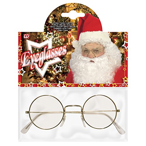 Weihnachtsmann Brille Nikolaus Kostüm Verkleidung Maske - 2