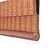 Produktbild JIAYUAN Rollos Futter Vorhang, Mit 100% UV-Schutz Rollgardine Aus Bambus Hebevorhang  85 cm / 105 cm / 125 cm / 145 cm Breit Raffrollos (Color : Orange, Size : W 125*H 240cm)