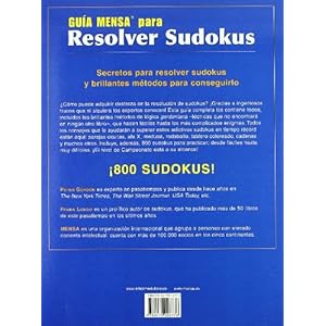 Guía Mensa Para Resolver Sudokus