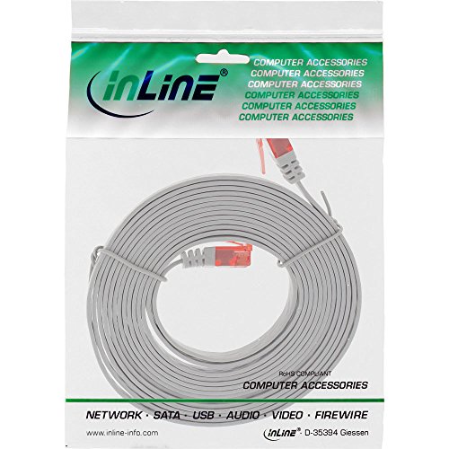 InLine® 734509.990125 Ethernet-Kabel, 5m – Grau, Grau - 2
