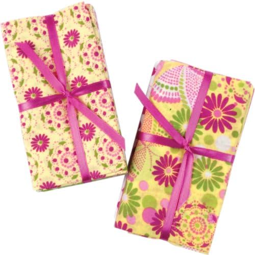 Fabric Editions 100-Percent Cotton Fabric Bundle Assortment, 21-Inch by 1/4-Yard Cuts, Flutterby