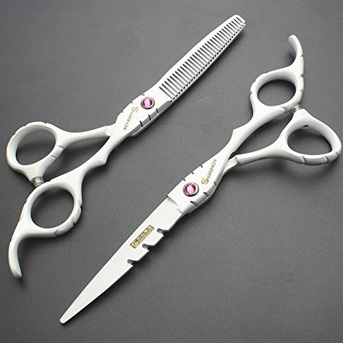 6 inch Japan 440c Sharp Professional Hairdressing Scissors 17.5 Hairdresser Hair Cutting and Hair thinning Dedicated… - Image 8
