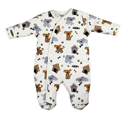 BABYTOWN Baby Girls Boys Padded Pramsuit Sleepsuit Coat Printed Bird or Dog