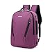 Produktbild Laptop Backpack,Usb charging business bag men's large-capacity backpack lady anti-theft travel bag password lock anytime listening to music 4 colors, purple