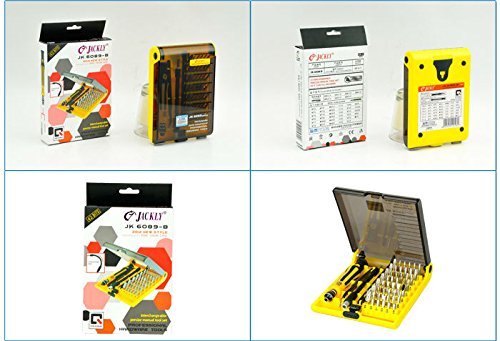 45 in 1 Repair Tools Kit Screwdriver Set Kit With Tweezers and Extension Shaft For Computer Cell Phone Clock Watch Electronics-Repair Tool Set (JK6089B) - 4