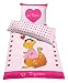 Produktbild TK Home Textiles  Dino Kinderbettwäsche, 100x140/40x60, Dinolisa (04-0467)