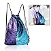 Produktbild Xrten Pailletten Turnbeutel,Glitzer Pailletten Rucksack Sportbeutel Dance Tasche für Kinder