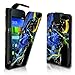 Produktbild sw-mobile-shop Vertikal Flip Style Handy Tasche Case Schutz Hülle Schale Motiv Etui Karte Halter für Samsung Galaxy S6 Edge SM-G925 - Vertikal Design VMVB14