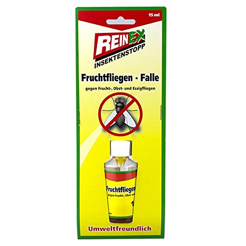 Preisvergleich Produktbild Fruchtfliegenfalle Flasche 15ml Falle für Fruchtfliegen