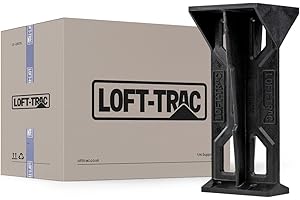 LOFT-TRAC The Loft Riser Stilts, 175mm Height Loft Insulation Spacer, Loft Insulation Spacers, Attic Stilts, Plastic Loft Risers, Loft Stilt Legs, Loft Flooring Legs
