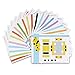 Produktbild ohCome 20Pcs 3D Paper Models for Kids Adult Games in Practice of 3D Doodling Painting Drawing, Can be Used Repeatedly
