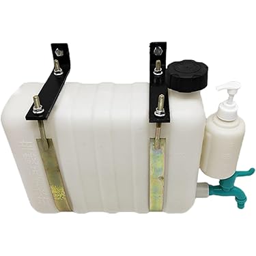 Distributeur D'eau 15 L Avec Porte-Savon Intégré Pour Camping Et Garage