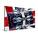 Produktbild Premium Textil-Leinwand 75 x 50 cm Quer-Format Lewis Hamilton, Großbritannien, ist mehrfacher Weltmeister und seit 2007 in der Formel 1 aktiv. | Wandbild, HD-Bild auf Keilrahmen, Fertigbild auf hochwertigem Vlies, Leinwanddruck von Jean-Louis Glineur
