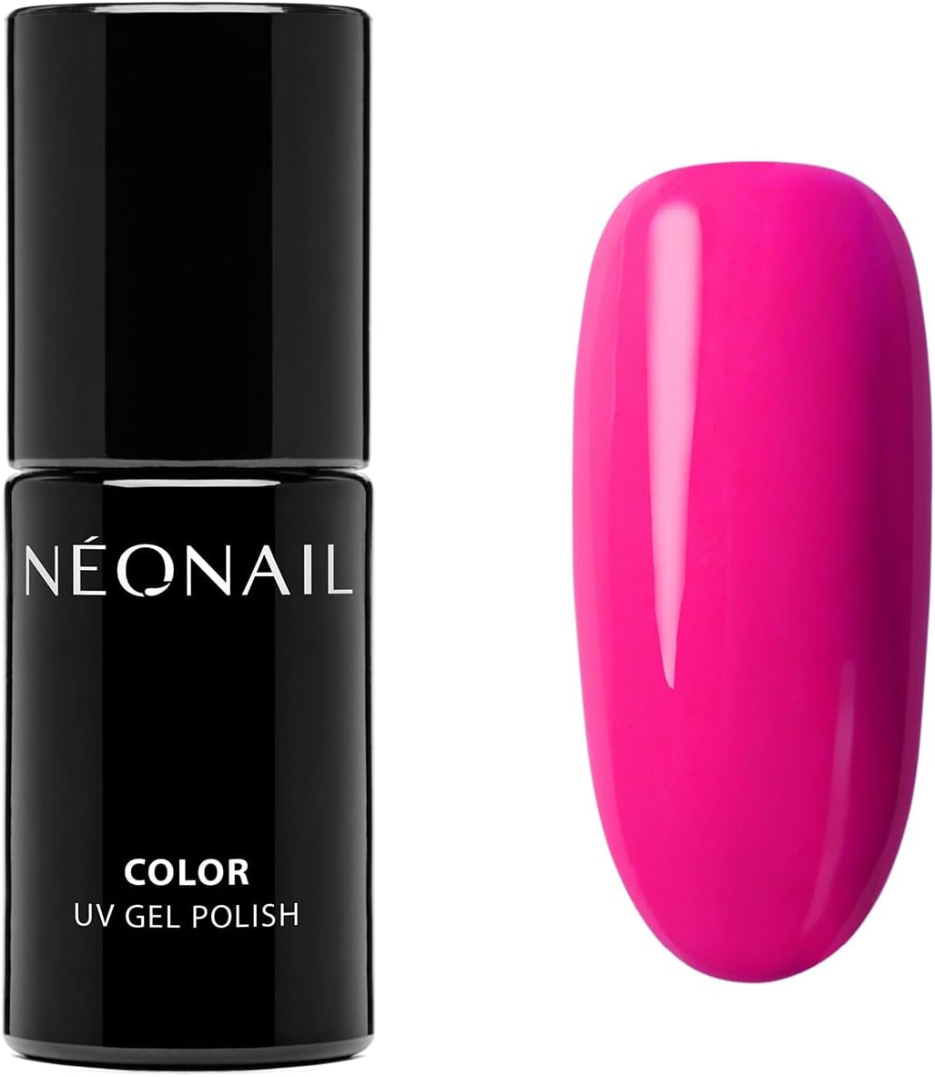 NÉONAIL Pintauñas Semipermanentes 7,2 ml - Rosa - Pink Fever - Esmaltes Semipermanentes Para Uñas - Gel Uñas - Manicura - Nail Art - Brillo Uñas - Laca De Uñas - Esmalte Uñas