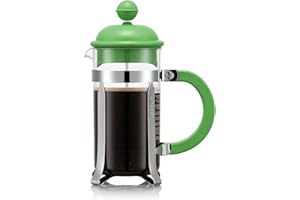 Bodum Caffettiera 1913-538BTR Tritan, ekspres do kawy, 3 kubki, 0,35 l, 350 g, zielony